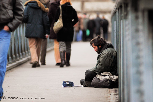 © cody duncan photography. Homeless person, Budapest, Hungary