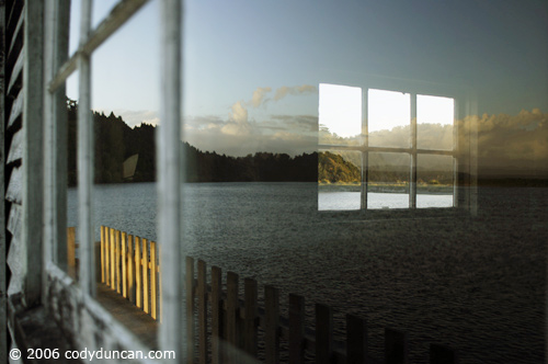 New Zealand travel: reflection in window.  © Cody Duncan Photography
