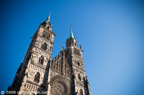 © 2008 Cody Duncan Photography. nuremberg cathedral, Germany