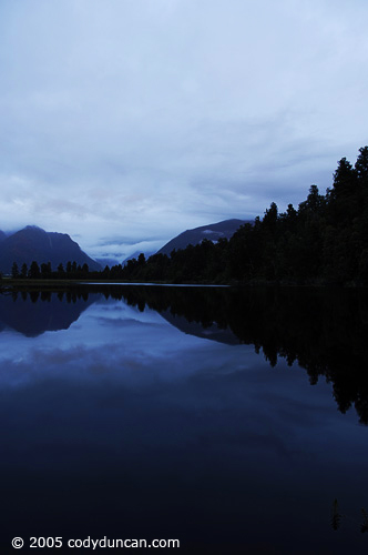 New Zealand Landscape photo: lake Matheson.  © Cody Duncan Photography