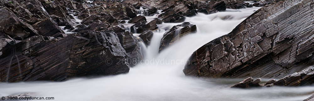 Cody Duncan stock photography: River Orchy waterfall, Glen Orchy, Scotland. © 2008 Cody Duncan