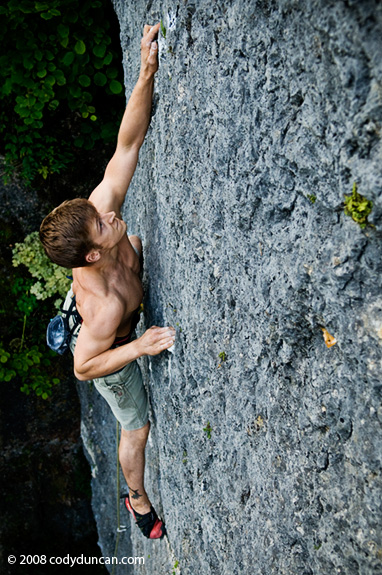 Frankenjura rock climbing