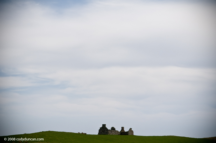 Scotland stock photo: Abandoned croft house in northeast Caithness, Scotland. Cody Duncan photography
