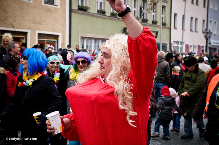 2009 German Carnival parade photo, Auerbach, Oberpfalz, Bavaria, Germany. Cody Duncan Photography