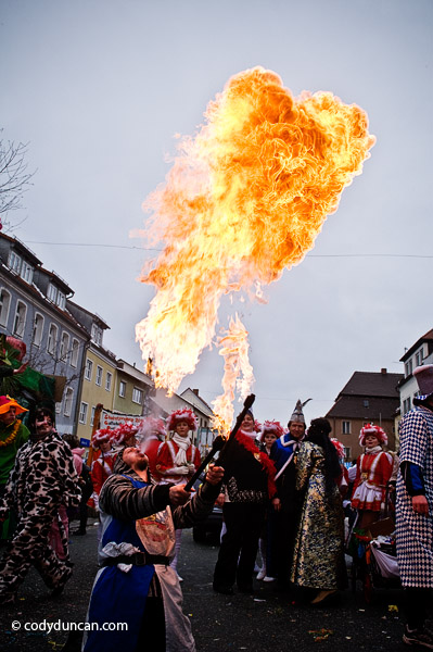 2009 German Carnival parade photo, Auerbach, Oberpfalz, Bavaria, Germany. Cody Duncan Photography