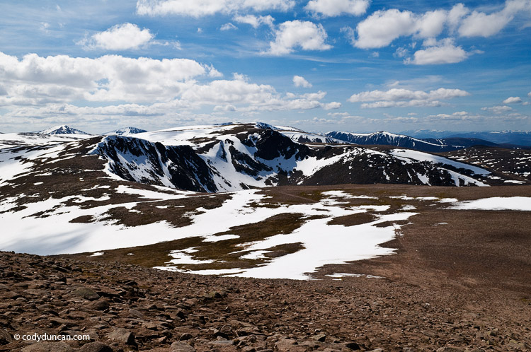 Scotland stock landscape photo: cairngorm mountains in spring. Cody Duncan photography