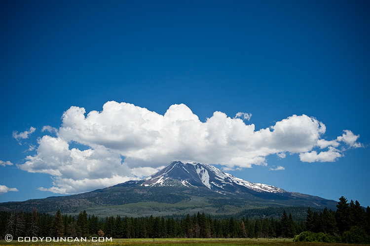 Landscape stock photography - Mount Shasta, California