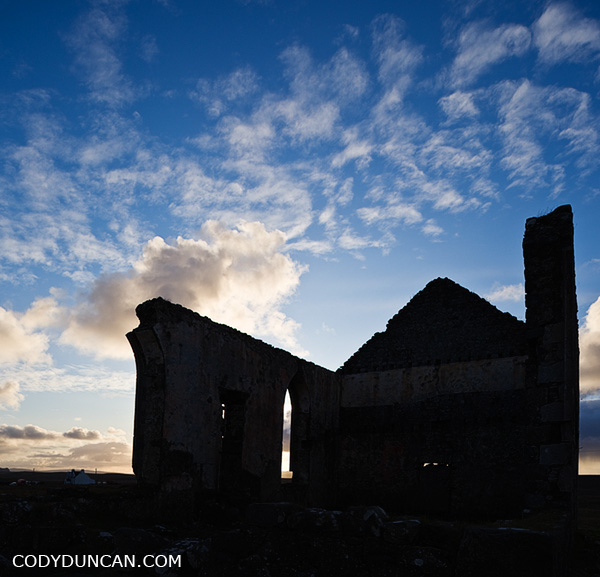 Church ruin, Kilmuir, Isle of Skye, Scotland