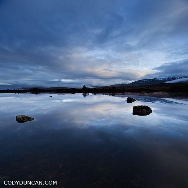 Scottish landscape photography - Loch Ba, Rannoch Moor