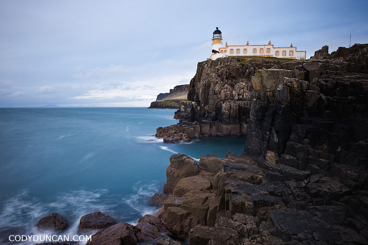 Neist point lighthose and sea, Isle of Skye, Scotland
