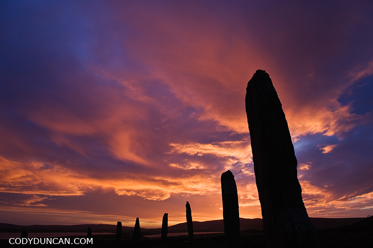 Ring of Brodgar, Orkney, Scotland, stock image