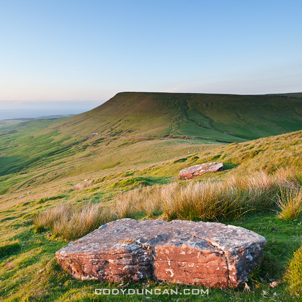 Hay Bluff landscape photo, Brecon Beacons, Wales