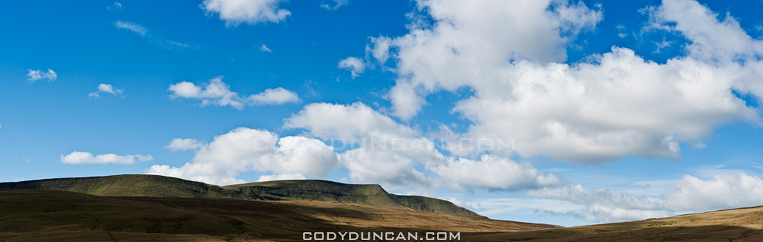 Fan Brycheiniog and Black Mountain, Brecon Beacons national park, Wales