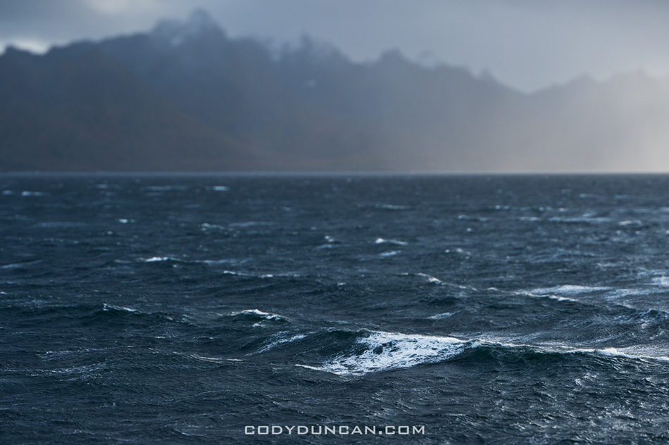 Stormy seas of Hadselfjord, Vesteralen, Norway