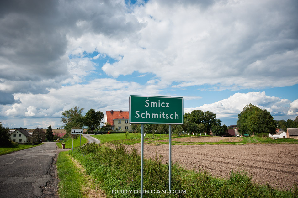 Schmitsch smicz poland bilingual sign