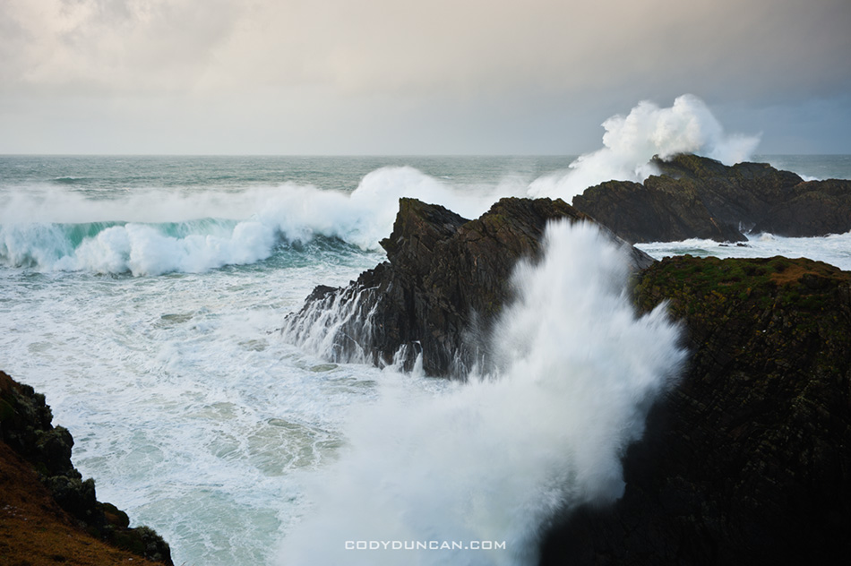 Isle of Lewis storm waves