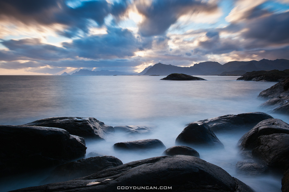 Coastal scenery, Lofoten Islands, Norway