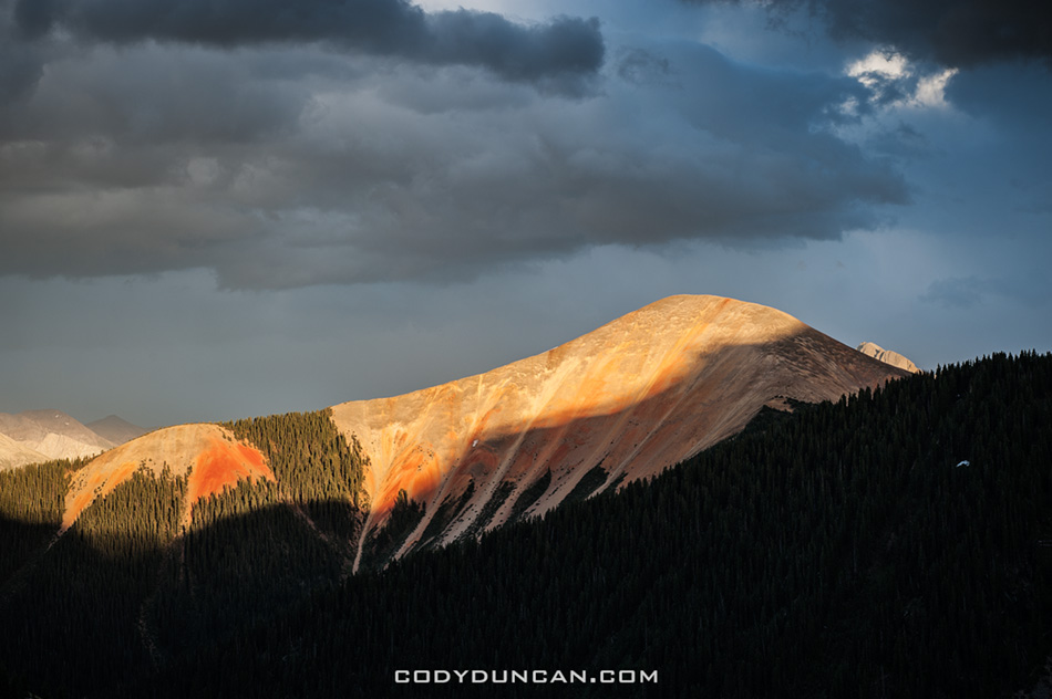 Colorado mountain landscape Ophir Pass